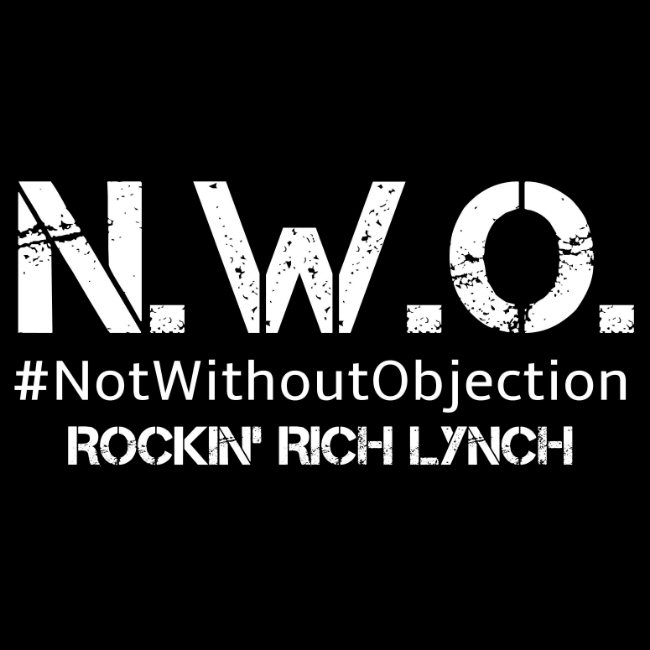 Not Without Objection" is the bold and brash new single from Rockin' Rich Lynch.