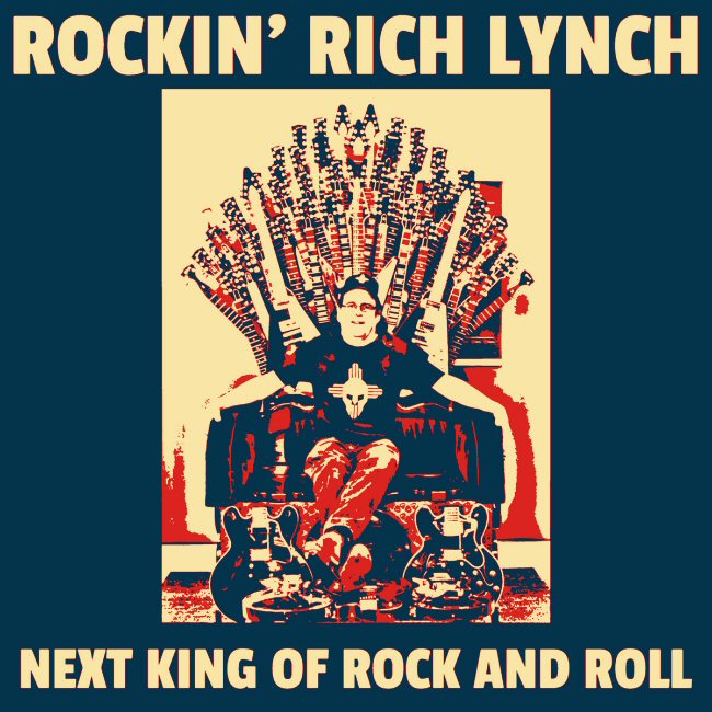 Rockin' Rich Lynch aims to become the "Next King of Rock and Roll" on latest track.